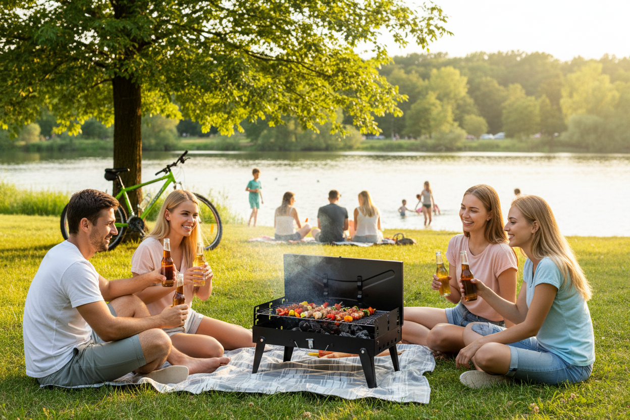 Terra Cook – Portable Foldable Charcoal Grill