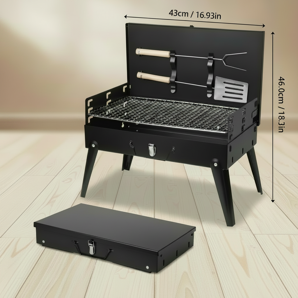 Terra Cook – Portable Foldable Charcoal Grill